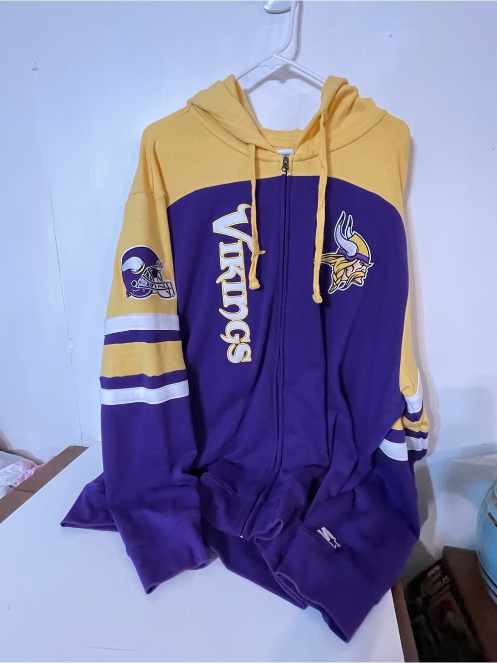 Minnesota Vikings Full Zip Hoodie